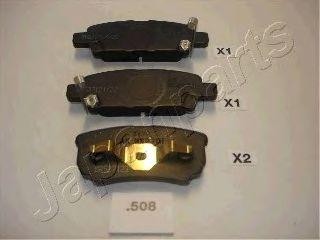 MITSUBISHI PAJERO 00> AKEBONO PP-508AF JAPAN PARTS GROUP