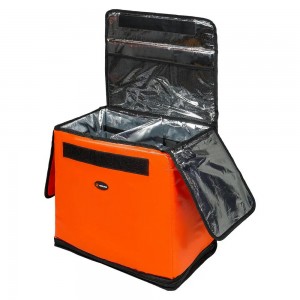 Сумка-холодильник (термосумка) рюкзак SPEEDY FOOD 47л (42*42*27см), оранжевая (A ADCB031 AIRLINE