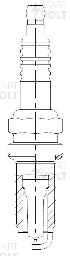 Свеча зажигания Pt VSP 1407 START VOLT