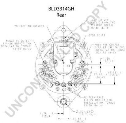 Генератор BLD3314GH PRESTOLITE ELECTRIC