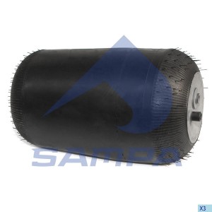 Пневморессора MERCEDES Actros (без стакана) (1 шп.-штуц. M16/24х1.5мм) SAMPA SP55418702 SAMPA