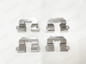 Комплект монтажный HYUNDAI Accent (10-) колодок тормозных передних RENZO RFK806 RENZO