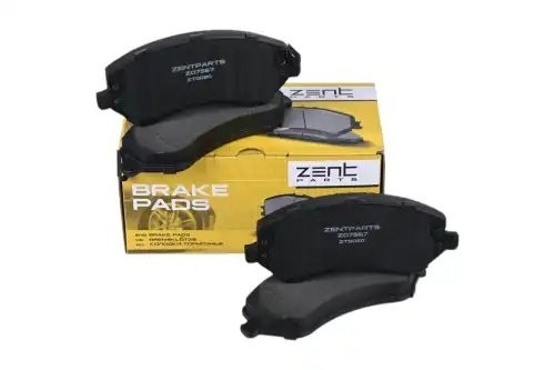 колодки дисковые передние! Chrysler Voyager III 00>, Jeep Grand Cherokee 01>/Lib Z07567 ZENTPARTS