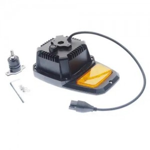 Фара ближний/дальний 12/24V с габаритом и указателем поворота светодиодная левая 37012027 MEGA POWER