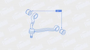 Сайлентблок верхнего рычага передней подвески Ssang Yong Kyron 05-12/Action/Spor SB910 FINWHALE