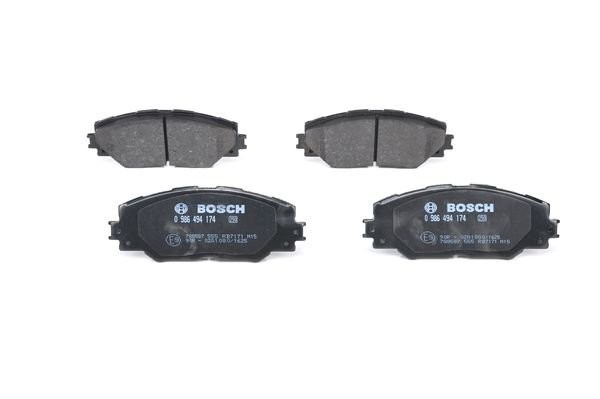 Колодки тормозные TOYOTA Auris (07-),Rav 4 (09-,13-) передние (4шт.) BOSCH 0 986 494 174 BOSCH