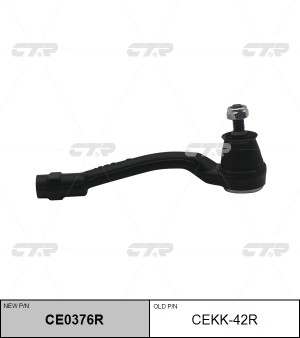 Наконечник рулевой тяги KIA Picanto (17-) правый CTR CE0376R CTR