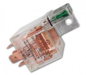 Реле электромагнитное 24V 5-ти контактное 20/15А переключ.со светодиодом прозрач 407378720 ENERGOMASH