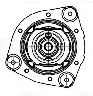 Опора амортизатора для а/м Nissan Qashqai (06-) (перед. прав.) (с подшип.) (SA 1 SA 1456 TRIALLI