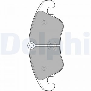 LP2077 колодки дисковые п.\ Audi A4/A5/Q5 1.8/2.0/3.0/2.0-3.0TDi 07> LP2077 DELPHI