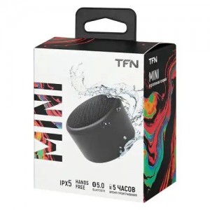 Колонка беспроводная bluetooth Mini TFN TFNBS0101BK TFN