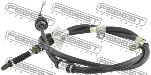 ТРОС РУЧНОГО ТОРМОЗА ПРАВЫЙ 2299-PCSPORRH 2299-PCSPORRH FEBEST