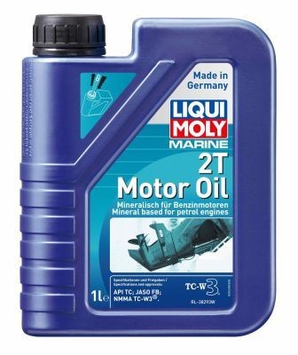 Масло моторное для 2-х тактных двигателей лодок LIQUI MOLY OUTBOARD мин.1л 25019 LIQUI MOLY