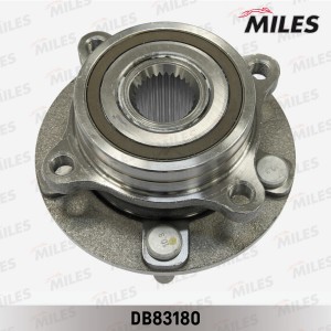 Ступица колеса передняя с подшипником MITSUBISHI GRANDIS 04- (SKF VKBA7435) DB83 DB83180 MILES