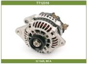 Генератор KIA Rio (1.3/1.5),Shuma (01-) (1.6) 14В 80А TESLA TECHNICS TT12316 TESLA TECHNICS