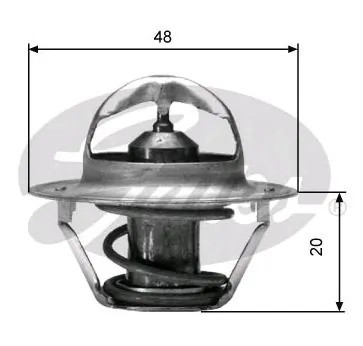 Термостат FORD GATES TH00388G1 GATES
