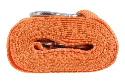 трос буксировочный! лента, 10т, 5м, с крюками, с сумкой\ BRX0080029 BRIX