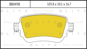 SKODA OCTAVIA (A7) (2013-2020) BB0498 BLITZ