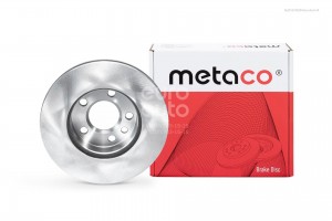 Диск тормозной передний вентилируемый 3050307 METACO