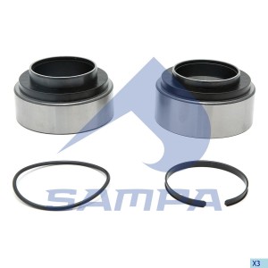 Ремкомплект RENAULT VOLVO ступицы (подшипники 2шт.,упл.кольца) SAMPA 035.059 SAMPA