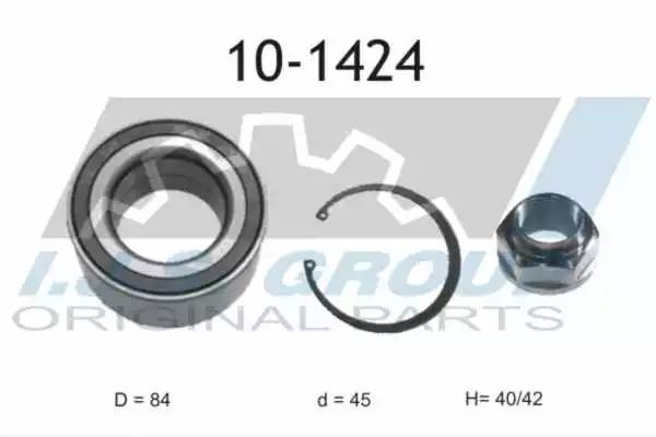Подшипник ступичный HONDA: ACCORD VI 1.6 i/1.8 i/2.0 i/2.2 Type-R/2.3 97-03, ACC 101424 IJS GROUP