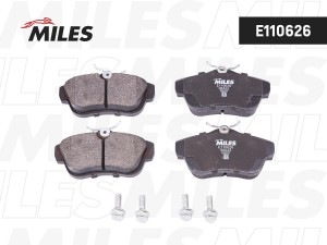 Колодки тормозные задние (Смесь Semi-Metallic) CITROEN JUMPY/FIAT SCUDO/PEUGEOT  E110626 MILES