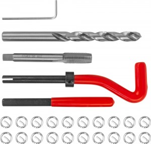 набор для восстановления резьбы M9x1.25! 25 пр.\ TRIS9125 THORVIK