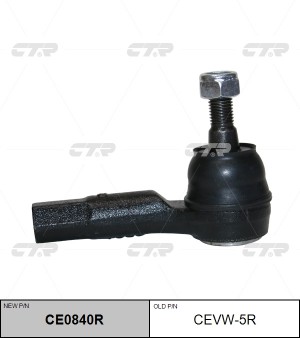 Наконечник рулевой тяги VOLKSWAGEN Golf 1993 ~ 1999 / Golf 1999 ~ 2010 / Jetta ( CE0840R CTR