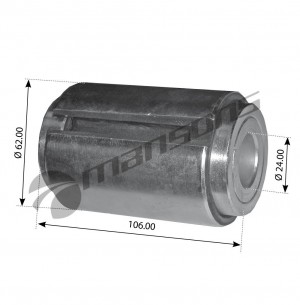 Сайлентблок MERCEDES Actros рессоры MANSONS 700.141 MANSONS