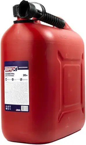 канистра пластиковая! 20л, крышка с защитой от детей BRX0190003 BRIX
