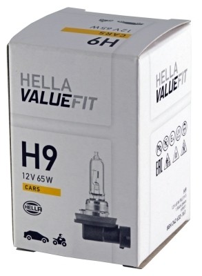 Лампа накаливания VALUEFIT, H9 12V 65W PGJ 195    8GH242632-161 8GH242632-161 HELLA