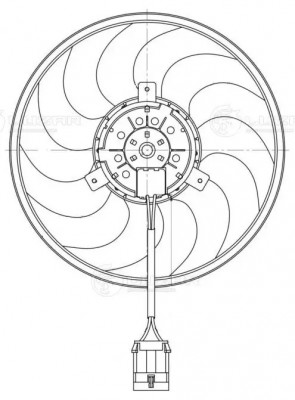 OPEL ASTRA H / ZAFIRA B (2004>) кондиционера LFAC2166 LUZAR