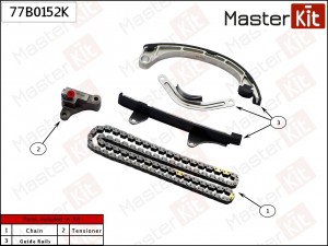 Комплект цепи ГРМ Toyota 1SZ-FE 77B0152K 77B0152K MASTER KIT
