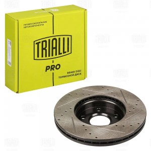Диск торм. Ford Focus II (05-)/III (11-) перед. d=278 (DF 1061s) PRO  2шт DF 1061S TRIALLI
