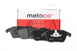 Колодки тормозные передние к-кт 3000022 METACO