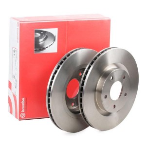 09.A716.14 диск тормозной передний!\ Nissan Qashqai 1.6-2.0i/1.5DCi-2.0DCi 07> 09A71614 BREMBO