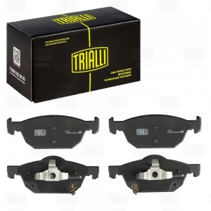 Колодки торм. для а/м Honda Accord (08-) диск. перед. 155x63 (PF 4221) PF 4221 TRIALLI