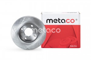 Диск тормозной передний вентилируемый 3050238 METACO