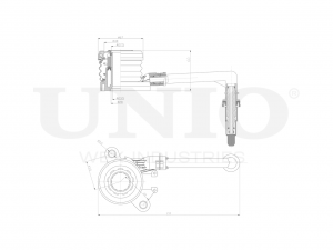 Муфта сцепления гидравлическая CLT-30033 UNIO