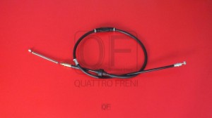 трос ручного тормоза!\ Mitsubishi Lancer 03-08 QF16F00076 QUATTRO FRENI