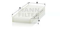 Фильтр воздушный салона NISSAN Navara (D40),Pathfinder (R51) (05-) MANN CU2623 MANN FILTER