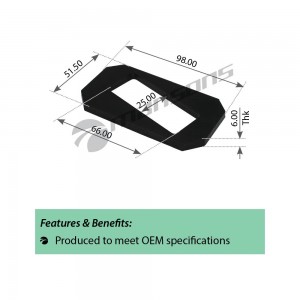 пластина кронштейна полурессоры!\ BPW 3009083 MANSONS