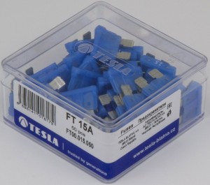 к-кт предохранителей! 15А 50шт\ FT00015050 TESLA