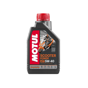 Масло моторное для 4-х тактных двигателей MOTUL SCOOTER POWER 4T 5W40 синт.1л 105958 MOTUL