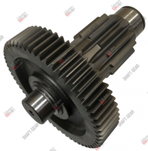 Вал промежуточный демультипликатора (короткий) КПП 12JSD, Shaanxi, Shacman, Faw 12JSD200T1707051 SHAFT