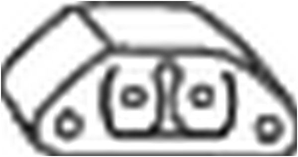 Кронштейн ALFA ROMEO 145,146,147 крепления глушителя BOSAL 255-973 BOSAL