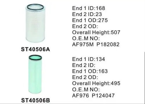 Фильтр воздушный ST40506AB STAL ST40506AB STAL