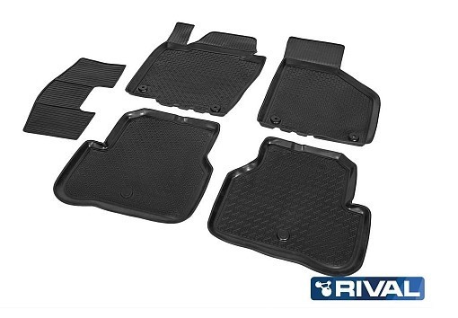 коврики салона!полиуретан 5 шт.\Volkswagen Passat B7 седан, универсал 10-15 15803001 RIVAL