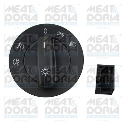 Выключатель VW Caddy света фар MEAT&DORIA 23808 MEAT DORIA