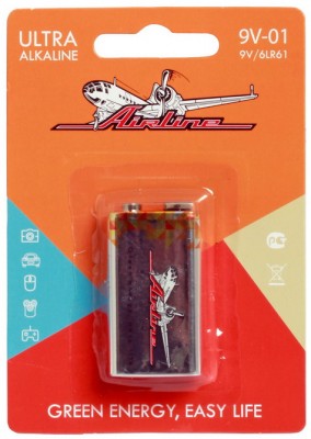БАТАРЕЙКА КРОНА 9V-01 AIRLINE